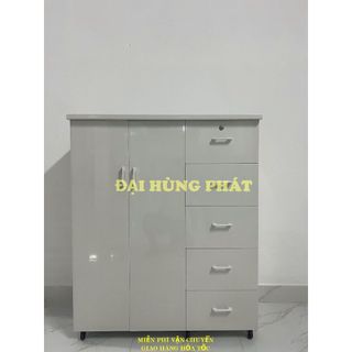 Tủ trẻ em 2 cánh 5 ngăn
