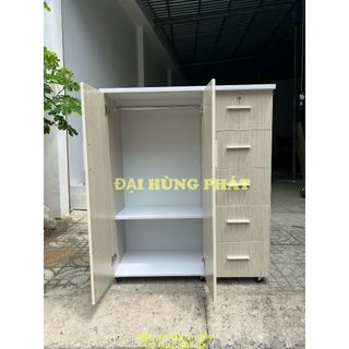 Tủ trẻ em 2 cánh 5 ngăn