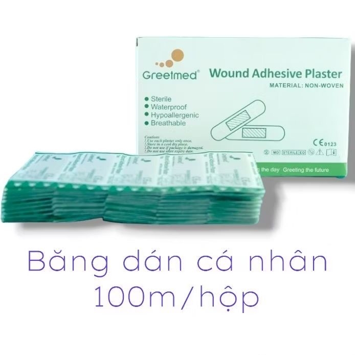 Hộp 100 miếng Băng dán cá nhân SIÊU DÍNH