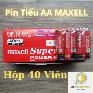 [Hộp 10 Viên] Pin vuông 9V Maxell Super Power