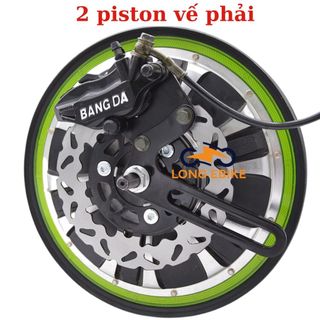 phanh đĩa sau chế xe máy điện mới 100%