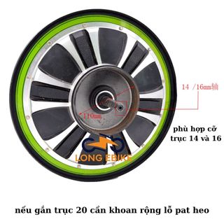 phanh đĩa sau chế xe máy điện mới 100%