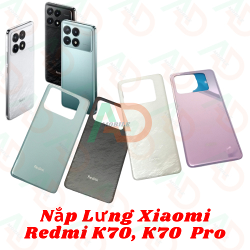 nắp lưng thay thế của / lưng xm RM K70 / K70 Pro/ K70 Ultra
