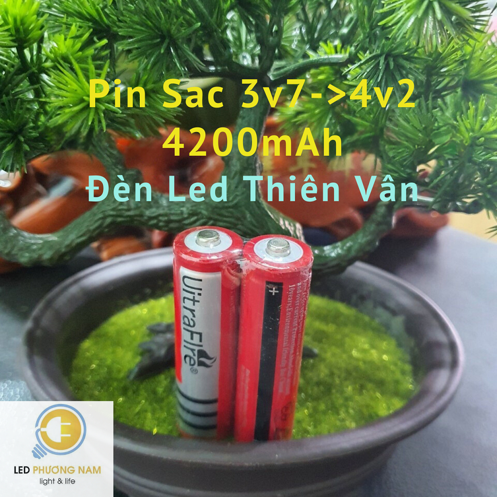 [ 4200mAh ] Pin Sạc 4v2 ( bán lẻ 1 viên ) [Hỏa tốc HCM]
