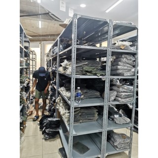 Kệ sắt v lỗ đa năng 3 tầng (Dài 1.2m x Rộng 0.4m x Cao 1m x 3 tầng)