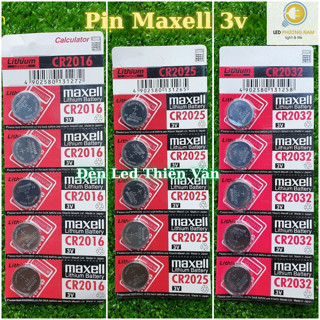 [ Vỉ 5 Viên ] Pin CMOS MAXELL CR2025 /CR2016 / CR2032