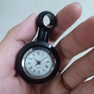 Đồng hồ mini gắn kính xe máy nizoma nhiều màu đẹp mắt (không kèm pin & ốc)