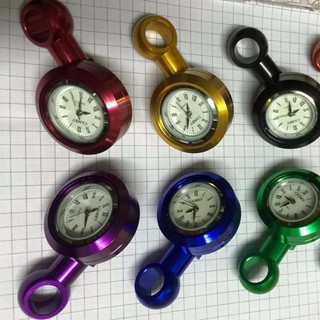 Đồng hồ mini gắn kính xe máy nizoma nhiều màu đẹp mắt (không kèm pin & ốc)