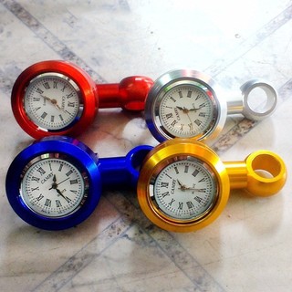Đồng hồ mini gắn kính xe máy nizoma nhiều màu đẹp mắt (không kèm pin & ốc)