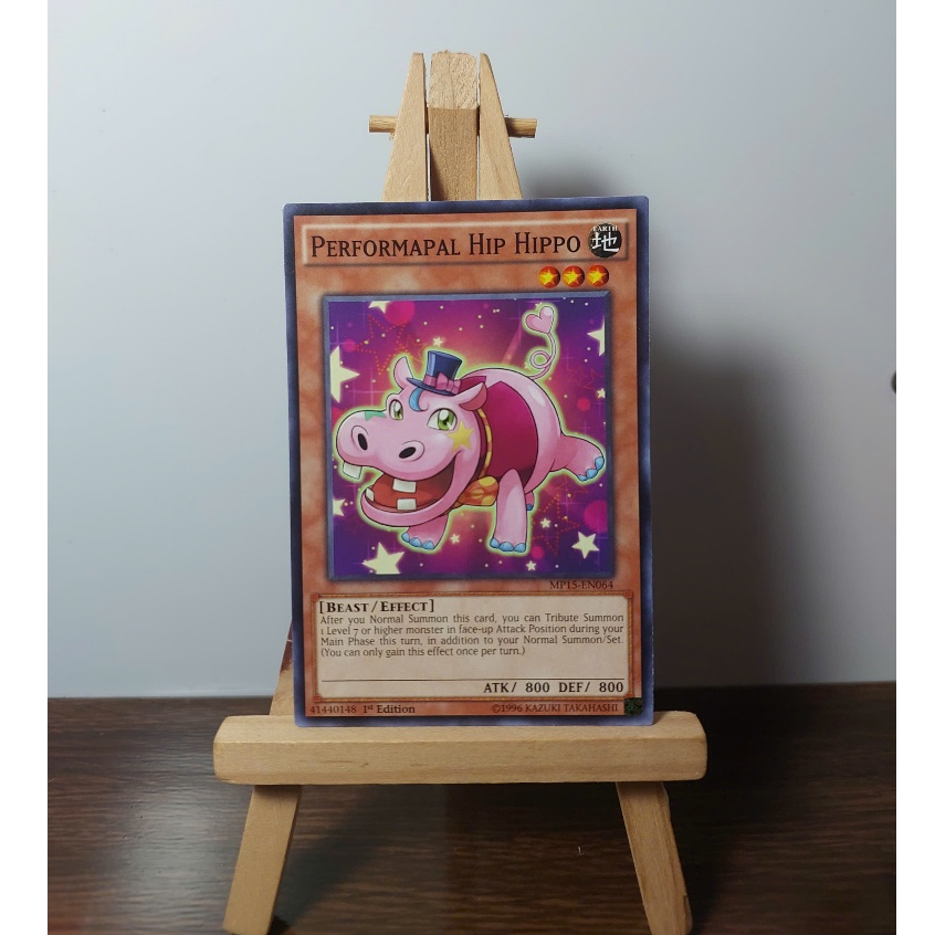 [ Đỗ Lạc Shop ] Thẻ Bài Mint90 Yugioh Monster Performapal Hip Hippo - MP15-EN064 - Common