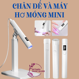  Chân đế kẹp và đèn hơ móng mini dụng cụ chuyên dụng của thợ làm nail – A014 