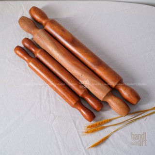 Cán lăn bột bằng gỗ, dụng cụ lăn bột, làm bánh