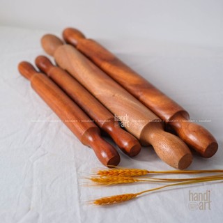 Cán lăn bột bằng gỗ, dụng cụ lăn bột, làm bánh