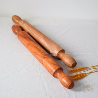 Cán lăn bột bằng gỗ, dụng cụ lăn bột, làm bánh
