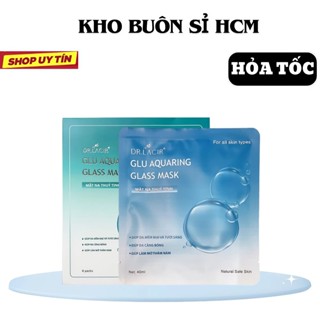 Mặt nạ thuỷ tinh Glutathione Dr Lacir căng bóng Hộp 6 miếng MÃ10128