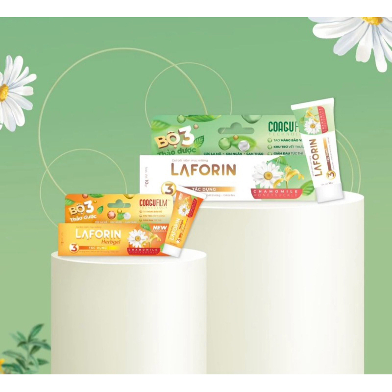 Gel Bôi  Miệng LAFORIN HERBGEL tuýp 5gr
