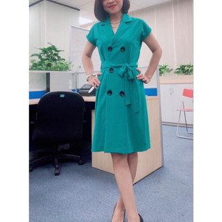 Rập giấy A0 mã 780 - đầm suông cổ danton
