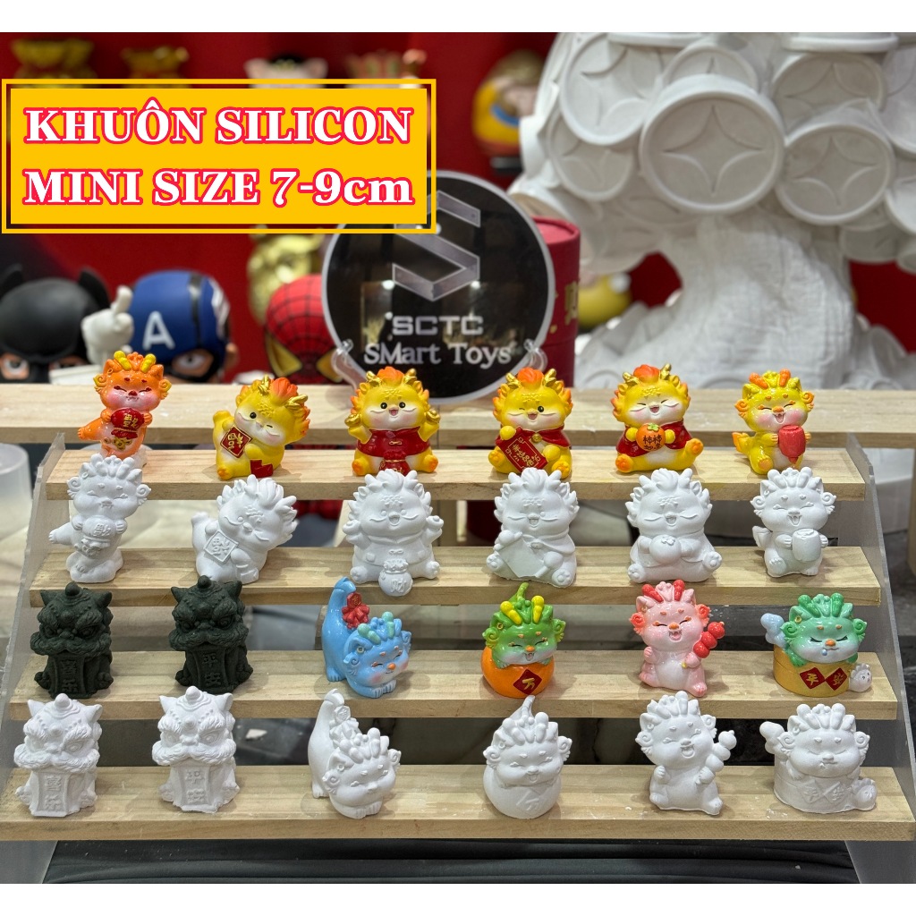 KHUÔN SILICON MINI SIZE KỲ LÂN