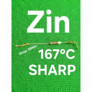 Cầu chì nhiệt nồi cơm Sharp Thái KSH-D18V zin theo máy – cầu chì 167 độ C nồi cơm điện Sharp