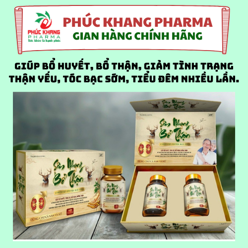 SÂM NHUNG BỔ THẬN CORDYCEP OYSTER MAX GOLD GIÚP BỔ HUYẾT, TĂNG LỰC, BỔ THẬN, DƯỠNG THẬN