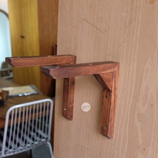 Giá đỡ gụ liền kệ gỗ Pat gỗ Weekend Decor- Go - Giá cho 1 cái gỗ gụ đẹp hàng chuẩn chất lượng cao
