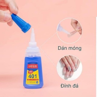 Keo dán móng, keo đính đá, dán siêu chắc