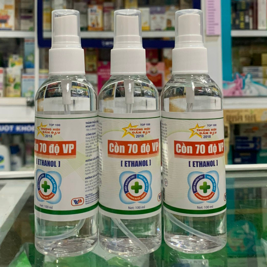 Cồn 70 độ Vĩnh Phúc 100ml