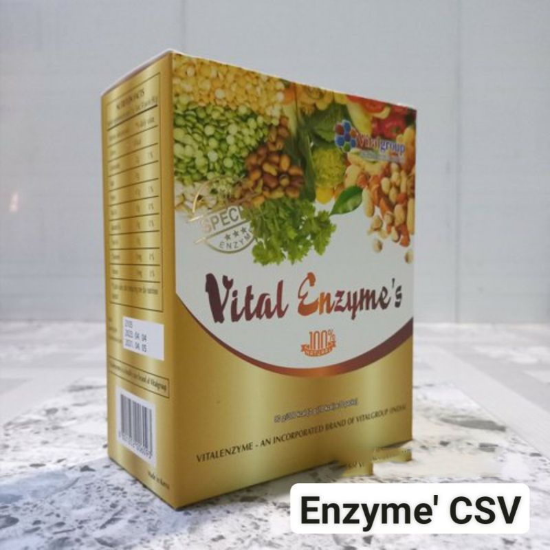 Vital Enzyme chính hãng cho ba mẹ Cửa Sổ Vàng gom chung- Hàng Công ty (30 gói/hộp)