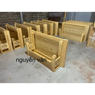 bàn thờ treo tường gỗ sồi kích thước dài 61,69,81,89,107,127