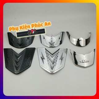  Bộ ốp mỏ đuôi dè INOX Carbon xe Sh nam 125 150 160 năm 2020 2021 2022 2023 2024 2025 chỉ mũi chắn bùn trước sau Sh Việt 