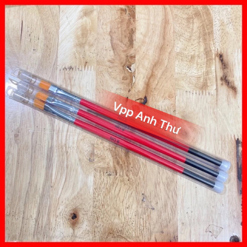 COMBO 2 CỌ VẼ THÂN GỖ CAO CẤP ĐỦ LOẠI