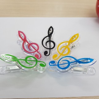 Kẹp nhạc hình khóa Sol / Nốt Móc Đơn