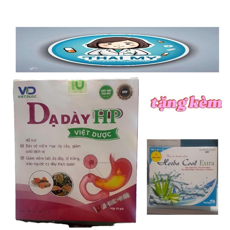 dạ dày HP Việt Dược date tháng 11/2026 ( h/25g )