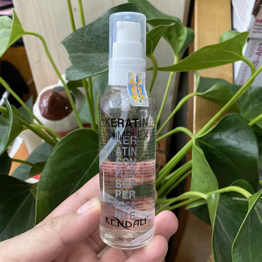 ✅(KENDALI_CHÍNH HÃNG)  Tinh dầu dưỡng bóng tóc Kendali Keratin Complex 100ml