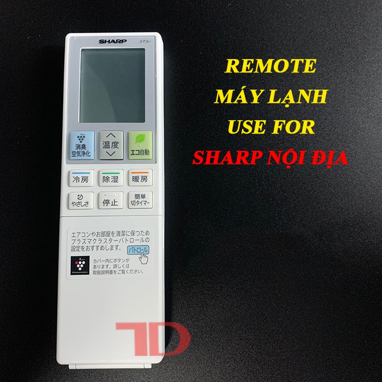 [CN HCM] Remote máy lạnh SHARP các loại Vật tư Điện lạnh Thuận Dung
