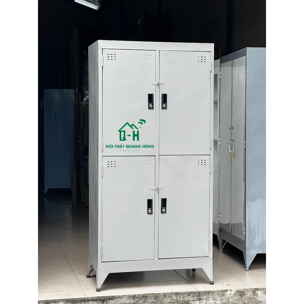 Tủ hồ sơ 4 cánh sơn tĩnh điện 90X180 giao hàng toàn quốc