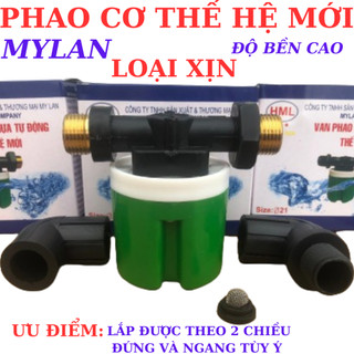 Phao Cơ Chống Tràn MYLAN Ren Đồng Tự Động Xả Ngắt Nước Khi Đầy Bồn, Bể Nước, Hồ Cá, Hồ Bơi, Máng Uống Tự Động Chăn Nuôi.