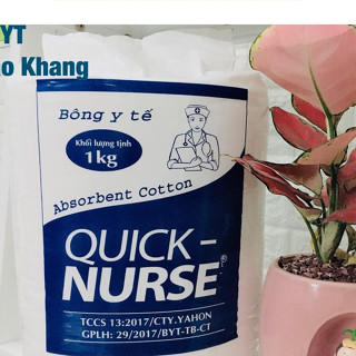 Bông gòn y tế Quick-Nurse 1kg