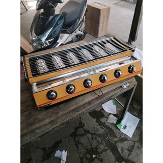 Bếp nướng gas 6 đầu đốt