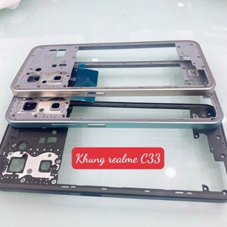 Lưng vỏ realme c33 - nắp lưng - nắp pin - lưng pin - lưng nhựa - khung nhựa - khung sườn vỏ oppo realme rmx3624