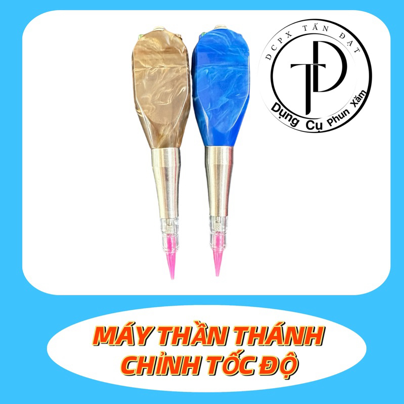 Máy Thần Thánh Phun Xăm Tạo Hạt Chân Mày - Phun Môi - Chỉnh Tốc Độ - Chuẩn Việt Nam |