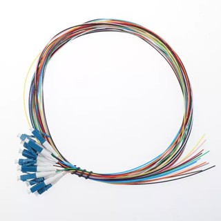 Dây hàn quang Pigtail 12 màu LC/UPC 1.5m , Dây nối quang 12 màu LC/UPC