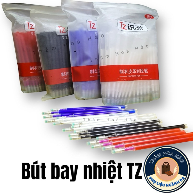 (10 cây) Viết bay nhiệt, viết ủi tự bay màu chuyên dụng lấy dấu lên vải, da, simili.