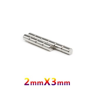 BỘ 100 VIÊN NAM CHÂM NHỎ D 2X3MM