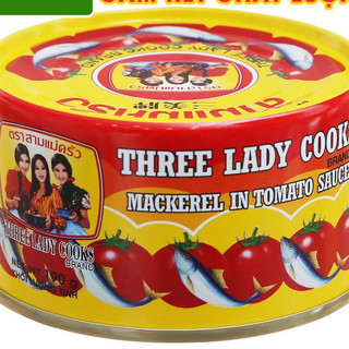 Lon 190gr Cá Mồi 3 Cô Gái Sốt Cà