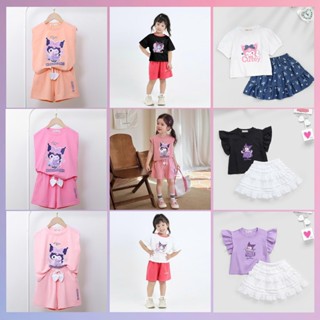 BST Set Bộ, Set Váy Bé Gái In Hoạ Tiết Hottrend Kuromi Siêu Dễ Thương Cho Bé Từ 12-45kg Nexxi