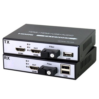 Bộ chuyển đổi HDMI sang cáp quang có USB 1080P