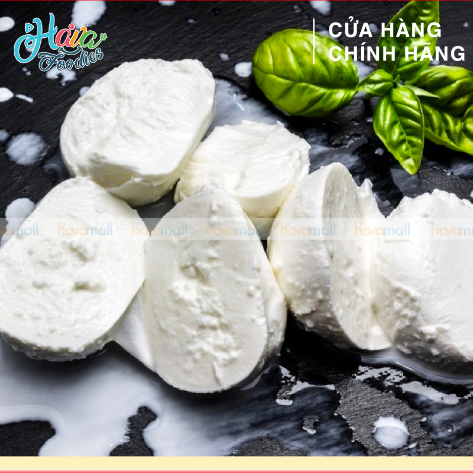 Phô Mai Tươi Đông Lạnh Havafoodies Fresh Fior Di Latte Mozzarella Cheese 1000g