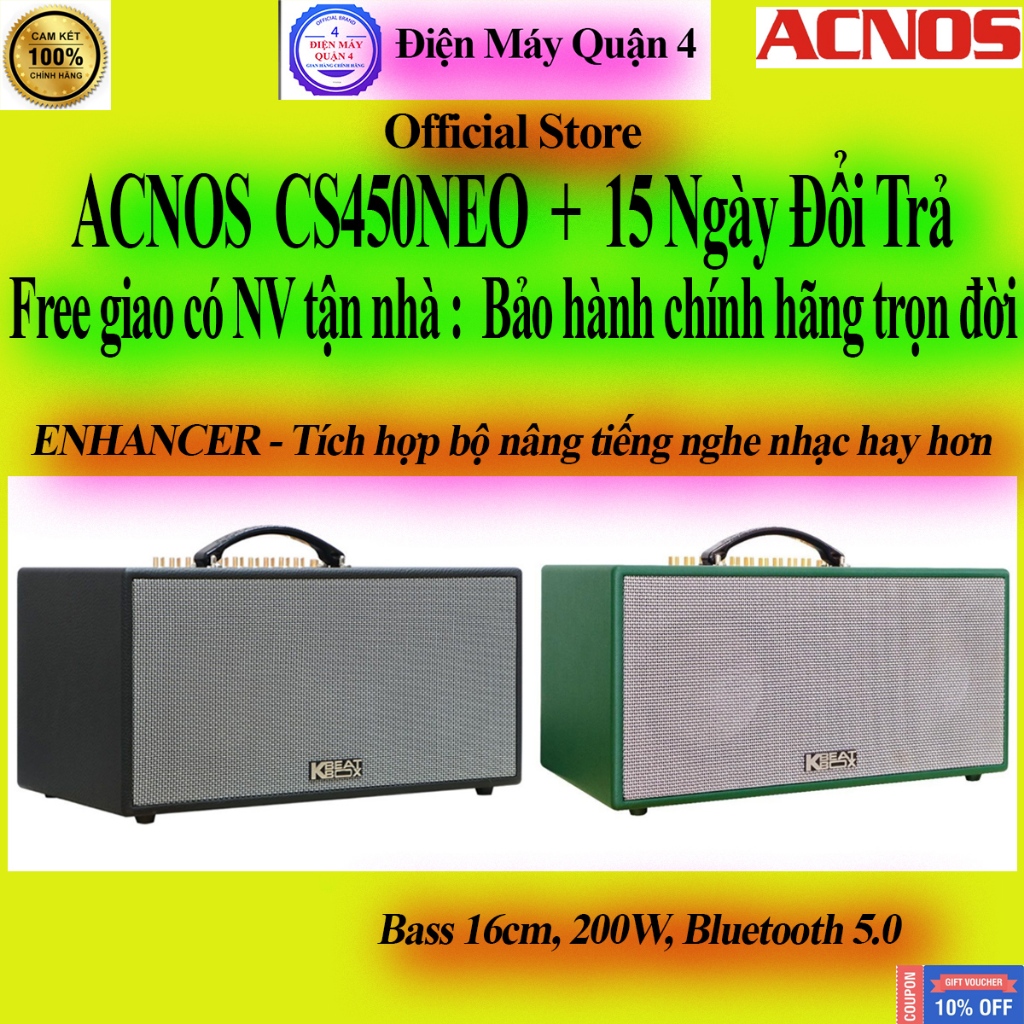 Loa Karaoke Acnos CS450NEO / Acnos CS450 NEO - Hàng chính hãng