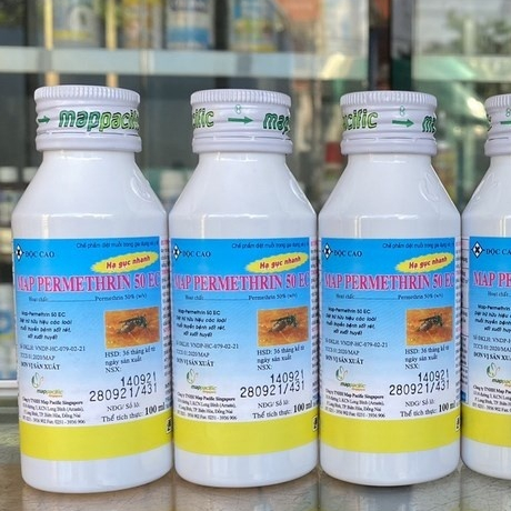Thuốc diệt ruồi,muỗi, kiến, gián Map Permethrin 50EC 100ml